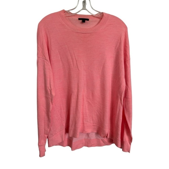 J. Crew Sweaters - J. Crew hot pink wool blend sweater NWOT size L B-3